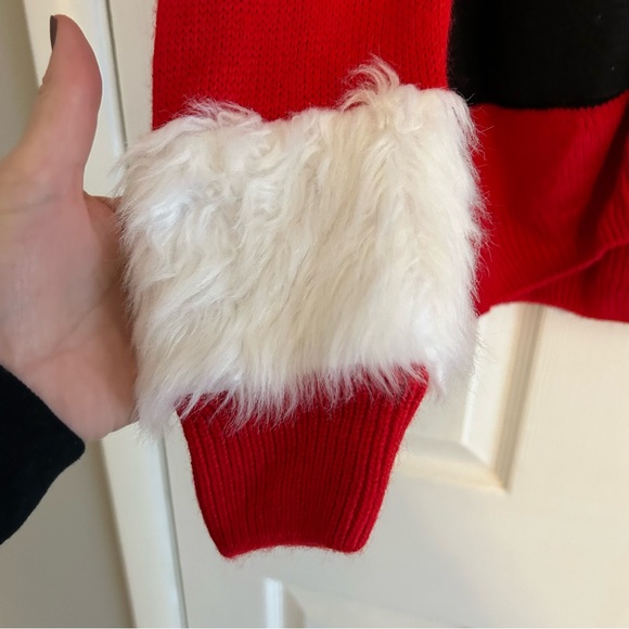 Mik Mesh NWT Women's Santa Sweater size Small - Picture 3 of 9